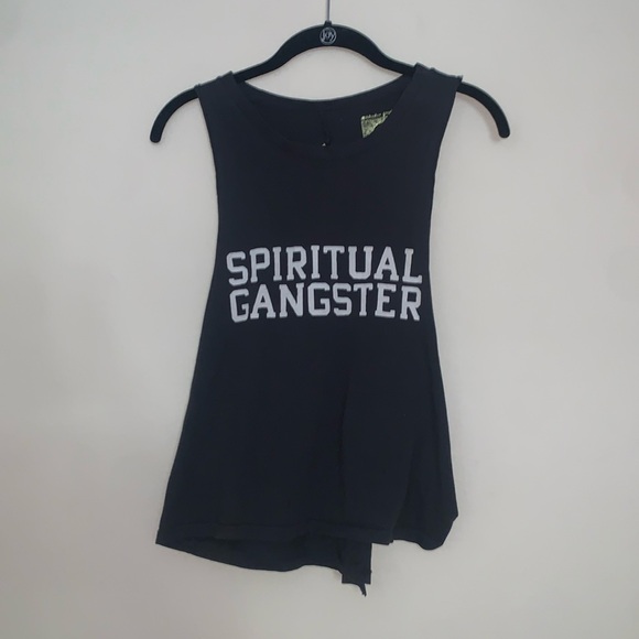 Spiritual Gangster Twist Back Muscle Tank - Small - Picture 1 of 4